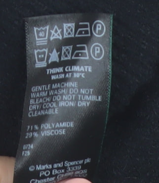 Marks and Spencer Per Una Women's Black XS Knit Pullover Jumper