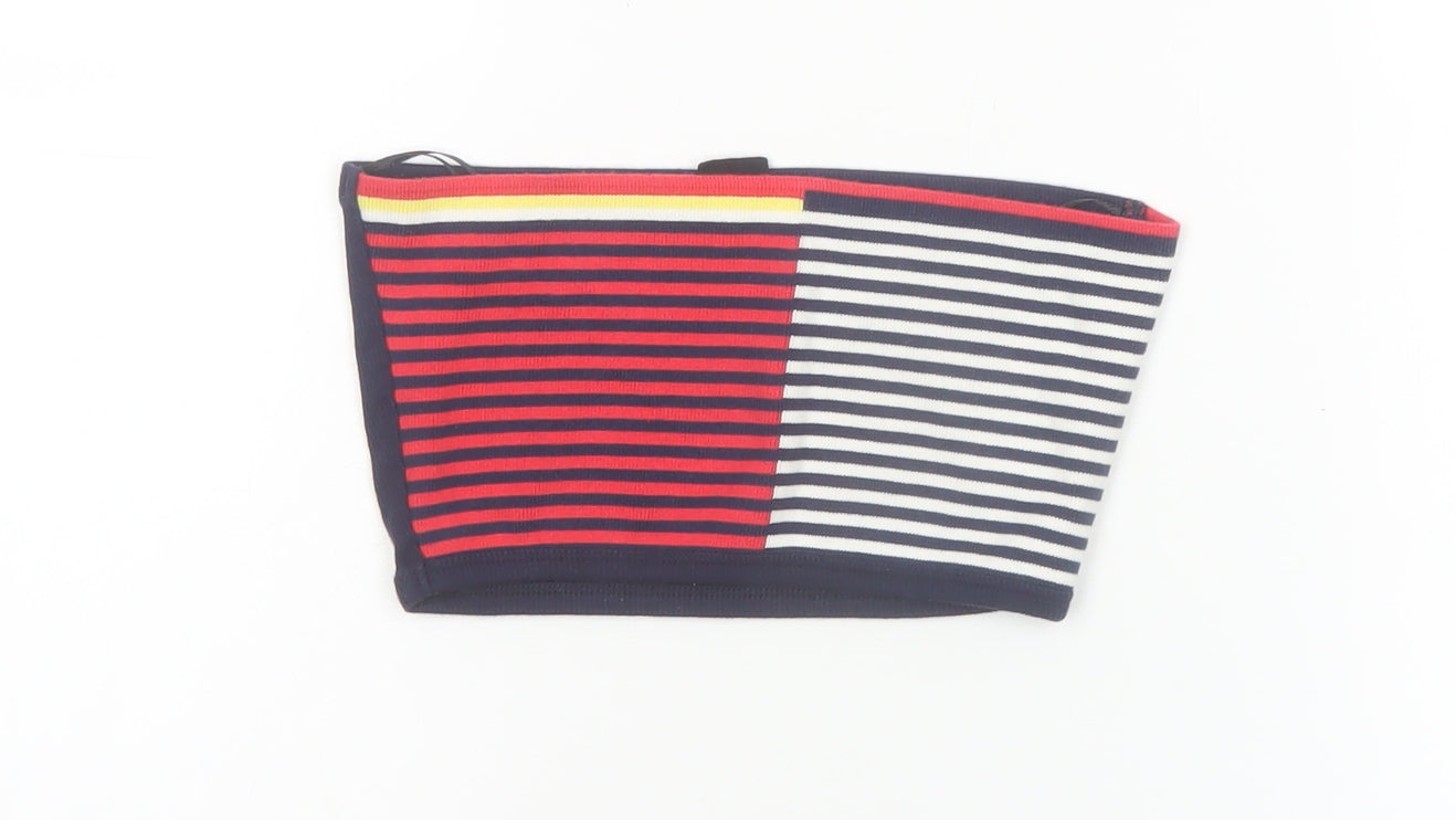 Urban Outfitters Women’s Multicoloured Striped Cropped Tube Top XS
