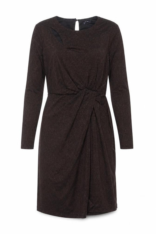 Marks & Spencer Women Brown Sheath Knee Length Dress Size 10