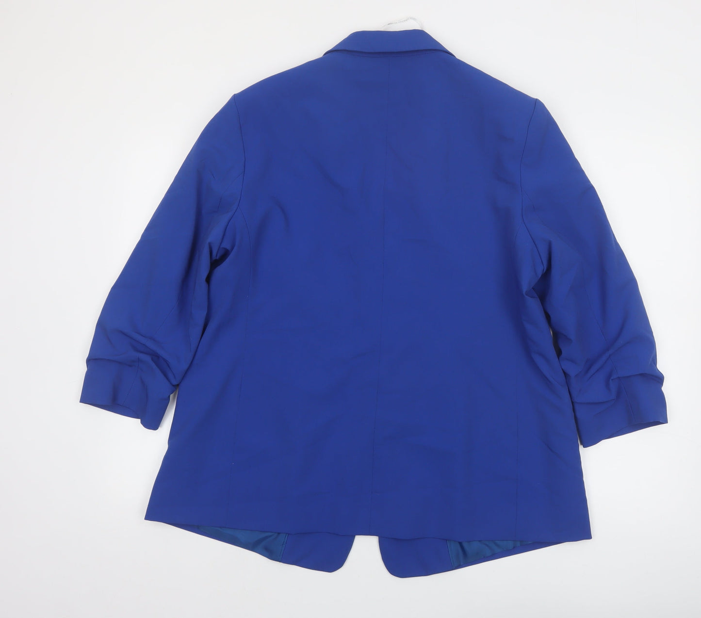 Dorothy Perkins Women’s Blue Regular Fit Blazer UK 18 Notch Lapel Jacket