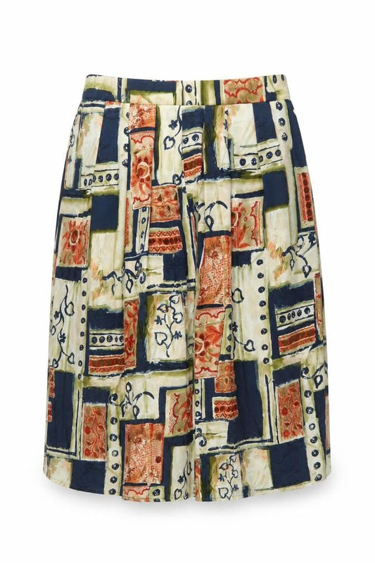 House of Fraser Womens Multicolour A-Line Skirt Size 20 Retro Print