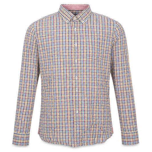 Tommy Hilfiger Men’s Multicoloured Slim Fit Check Cotton Shirt 15.5in