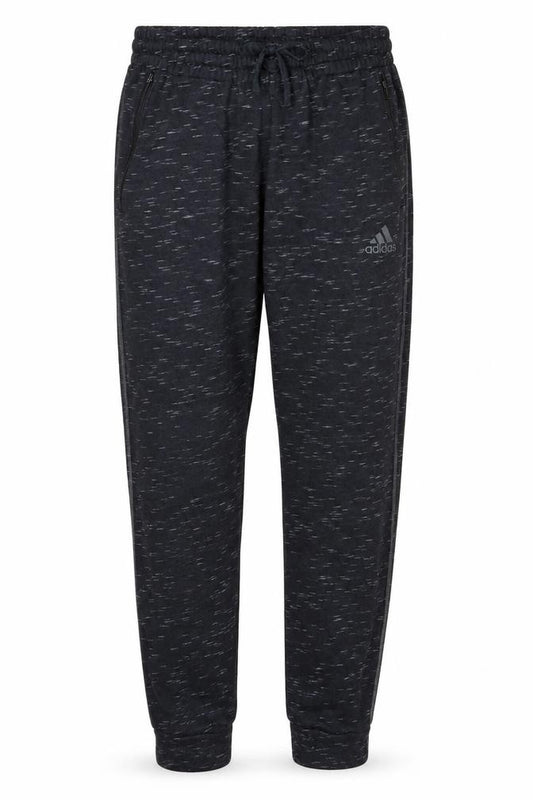 Adidas Womens Black Jogger Trousers M Size Cotton Blend