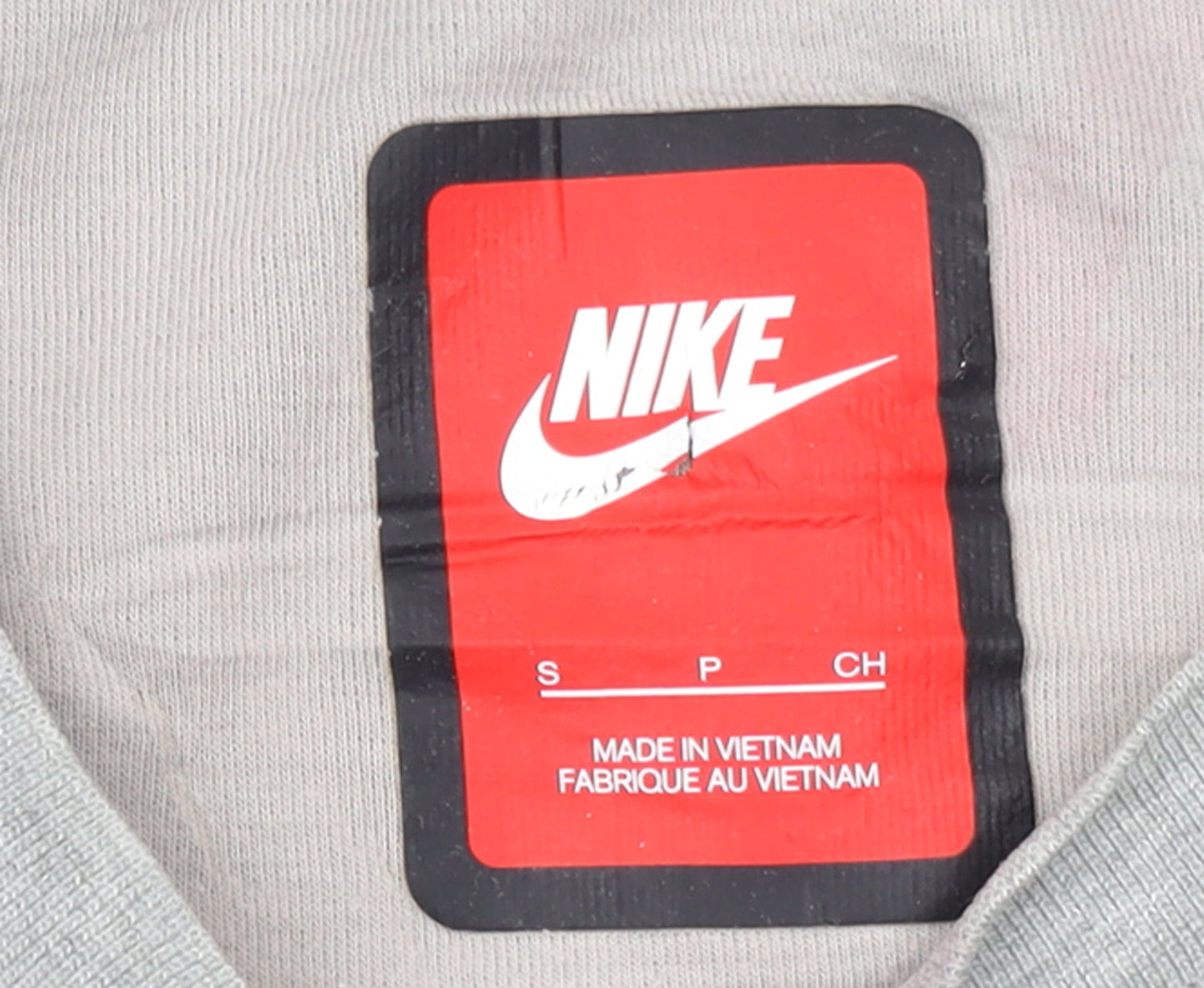 Nike Women's Grey Small Crew Neck Pullover Sweatshirt