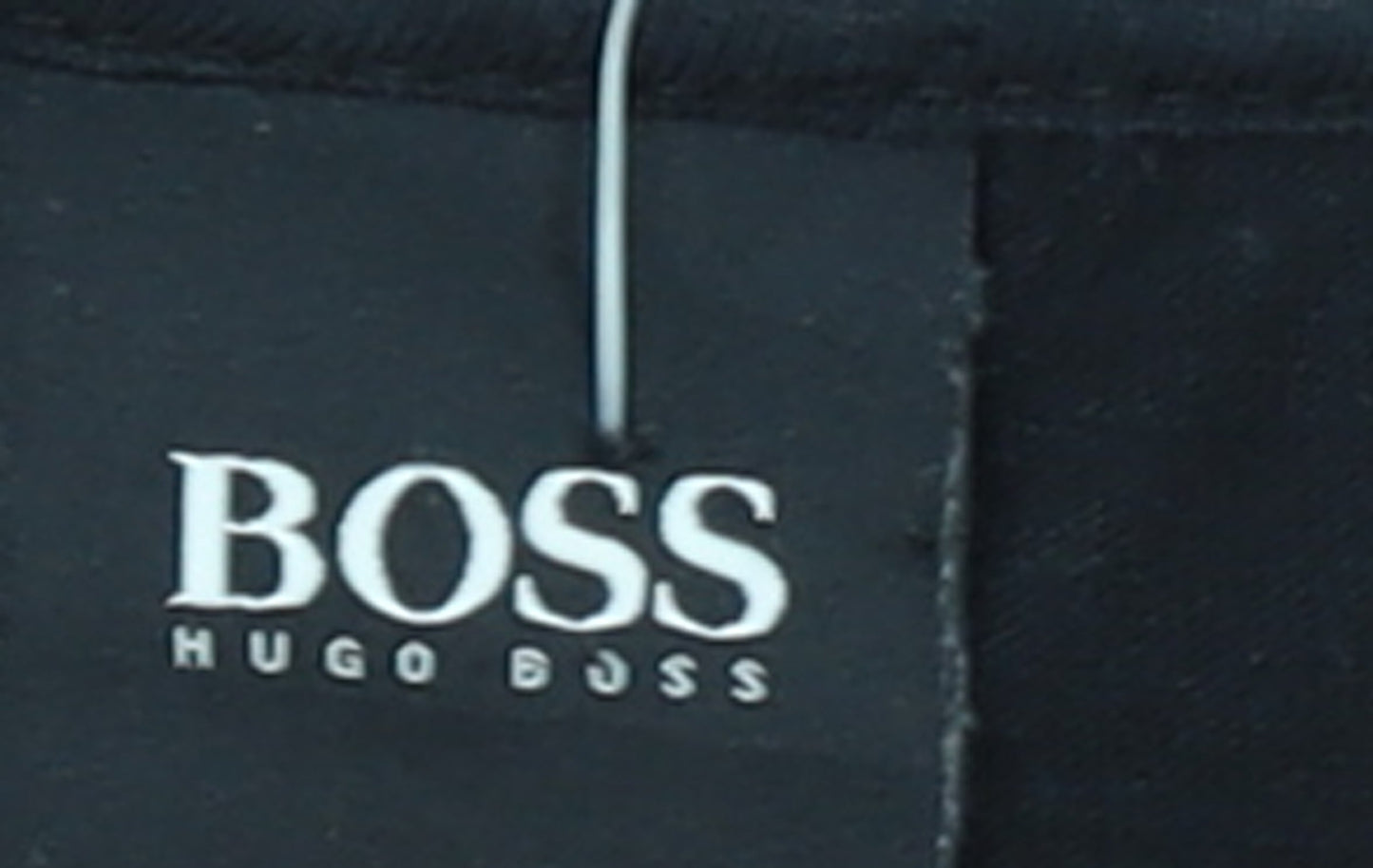 Hugo Boss Men's Black 2XL V-Neck Cotton T-Shirt