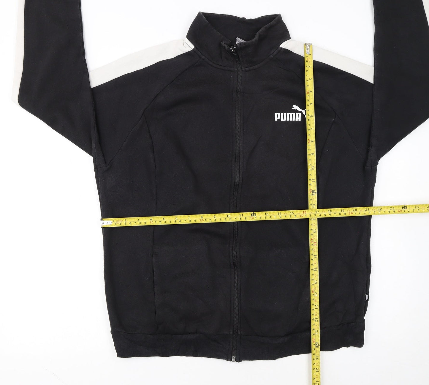 Puma Men's Black 2XL Track Jacket Full Zip Sportswear