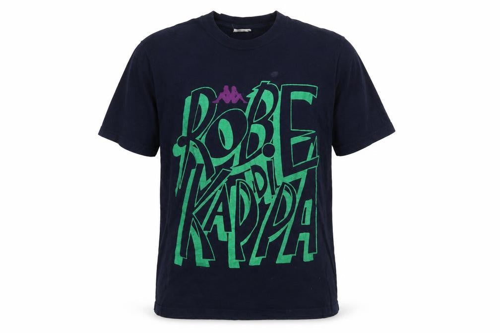 Robe di Kappa Men's Navy Graphic Print T-Shirt XL