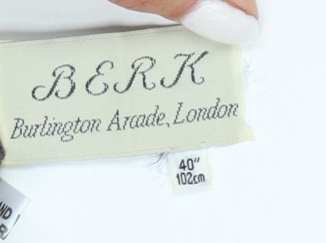 BERK Womens Grey Roll Neck Cashmere Silk Jumper Size 16