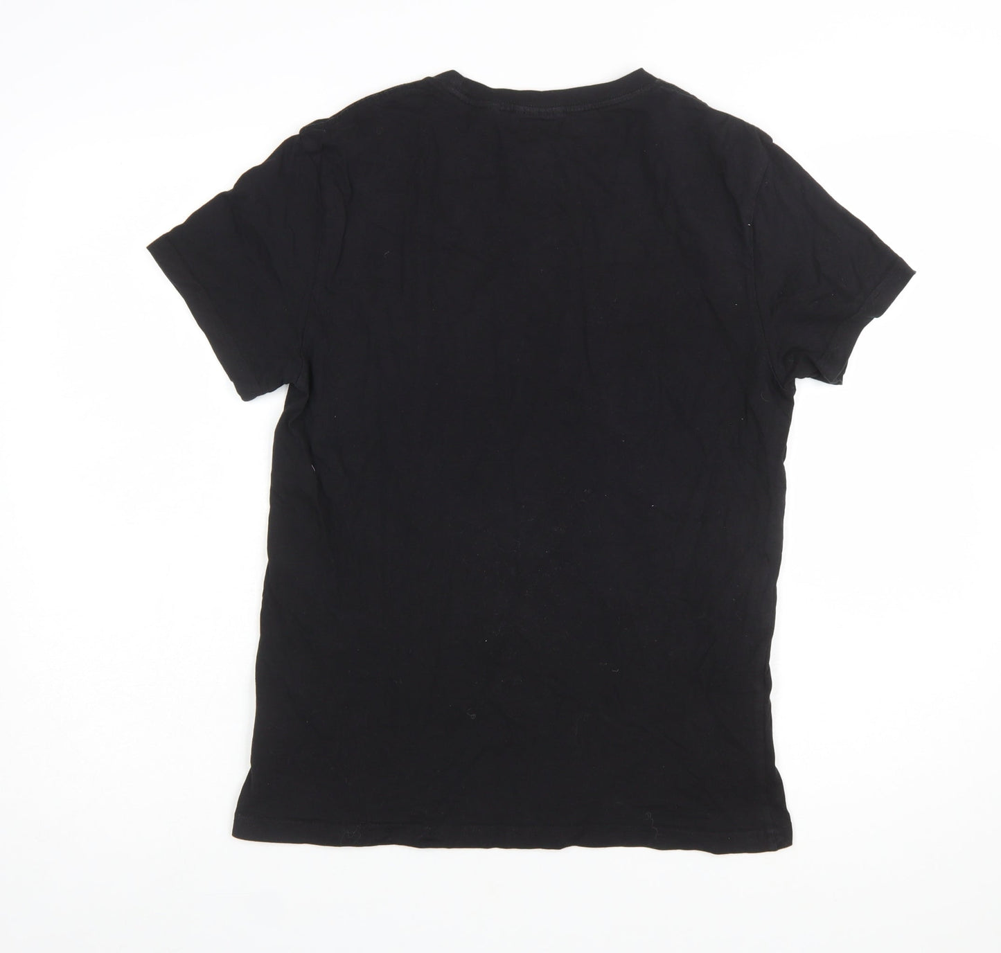 Cheap Monday Women's Black Graphic T-Shirt Size S