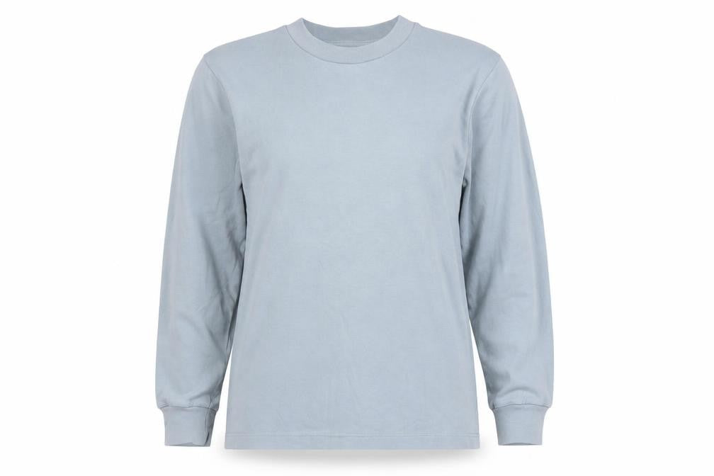Uniqlo Women Blue Cotton Pullover Sweatshirt M Relaxed Fit