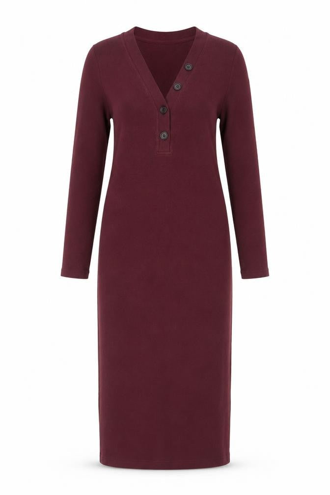 Banana Republic Women’s Petite Red Knit Bodycon Midi Dress M