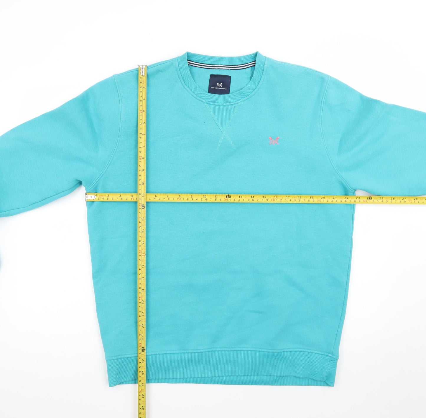 Crew Clothing Company Men's Blue L Pullover Sweatshirt