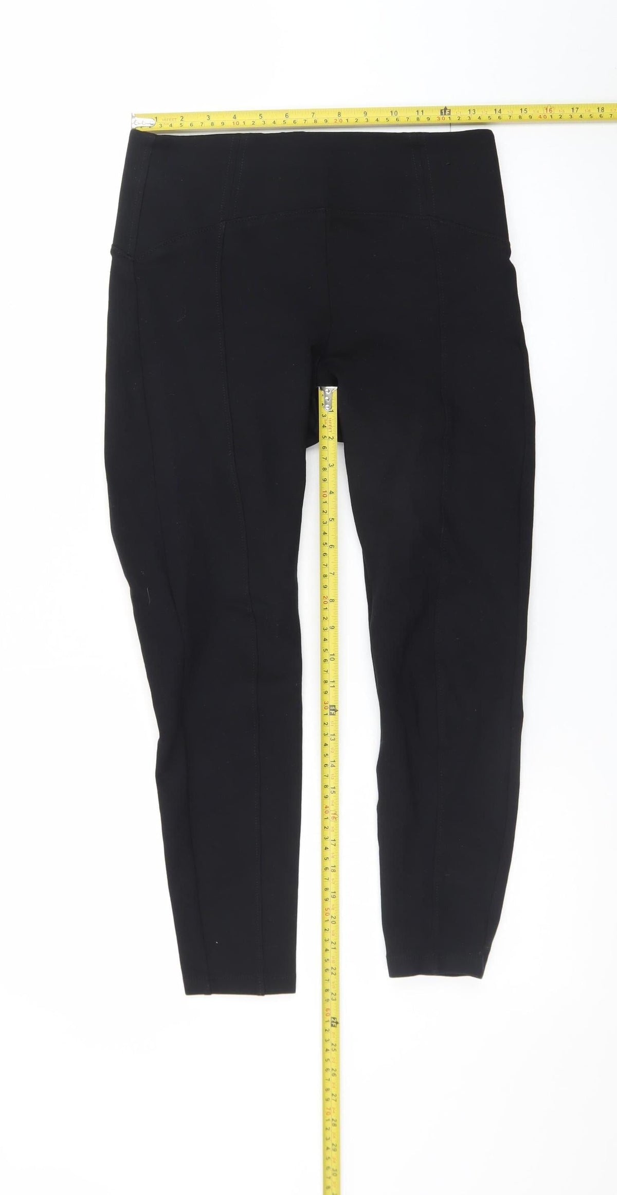 Marks & Spencer Womens Black Size 10 Ankle Leggings