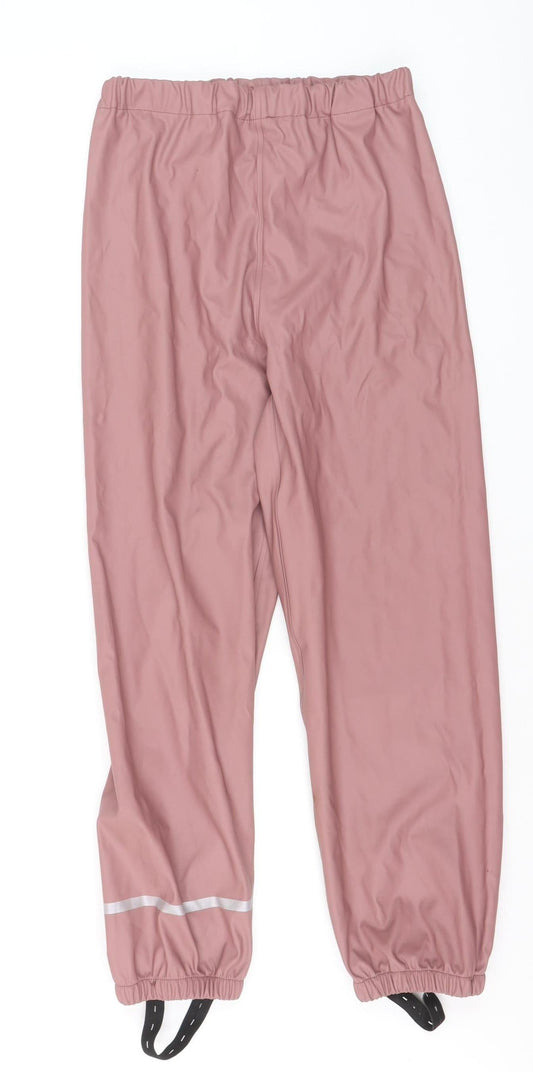 Name It Girls Pink Waterproof Ski Trousers 11 Years Reflective Lined