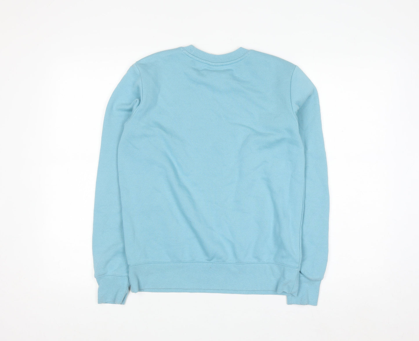 Champion Women's Blue Small Pullover Sweatshirt Crew Neck Logo