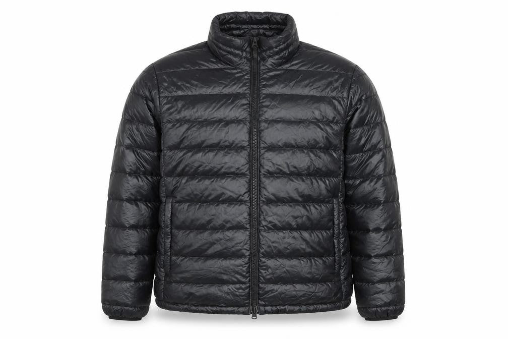 CAMP7 Men's Black Puffer Jacket Medium Lightweight Down Outdoor