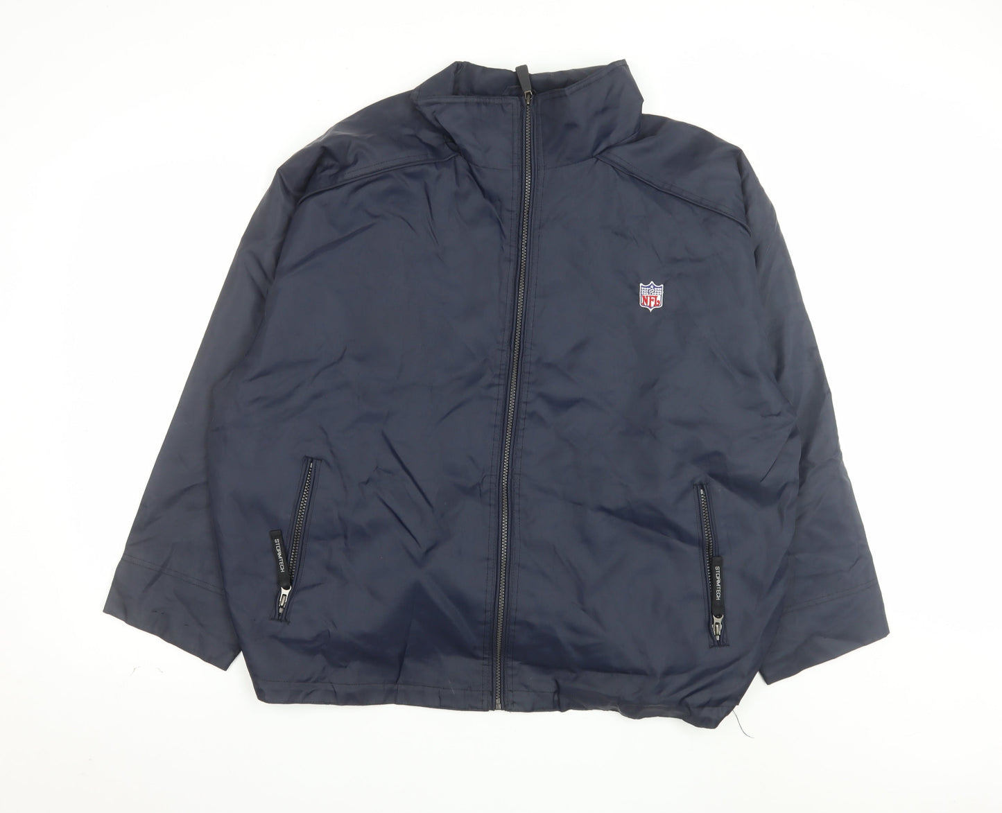 Stormtech Men's Navy XL Nylon Windbreaker Jacket with Pockets