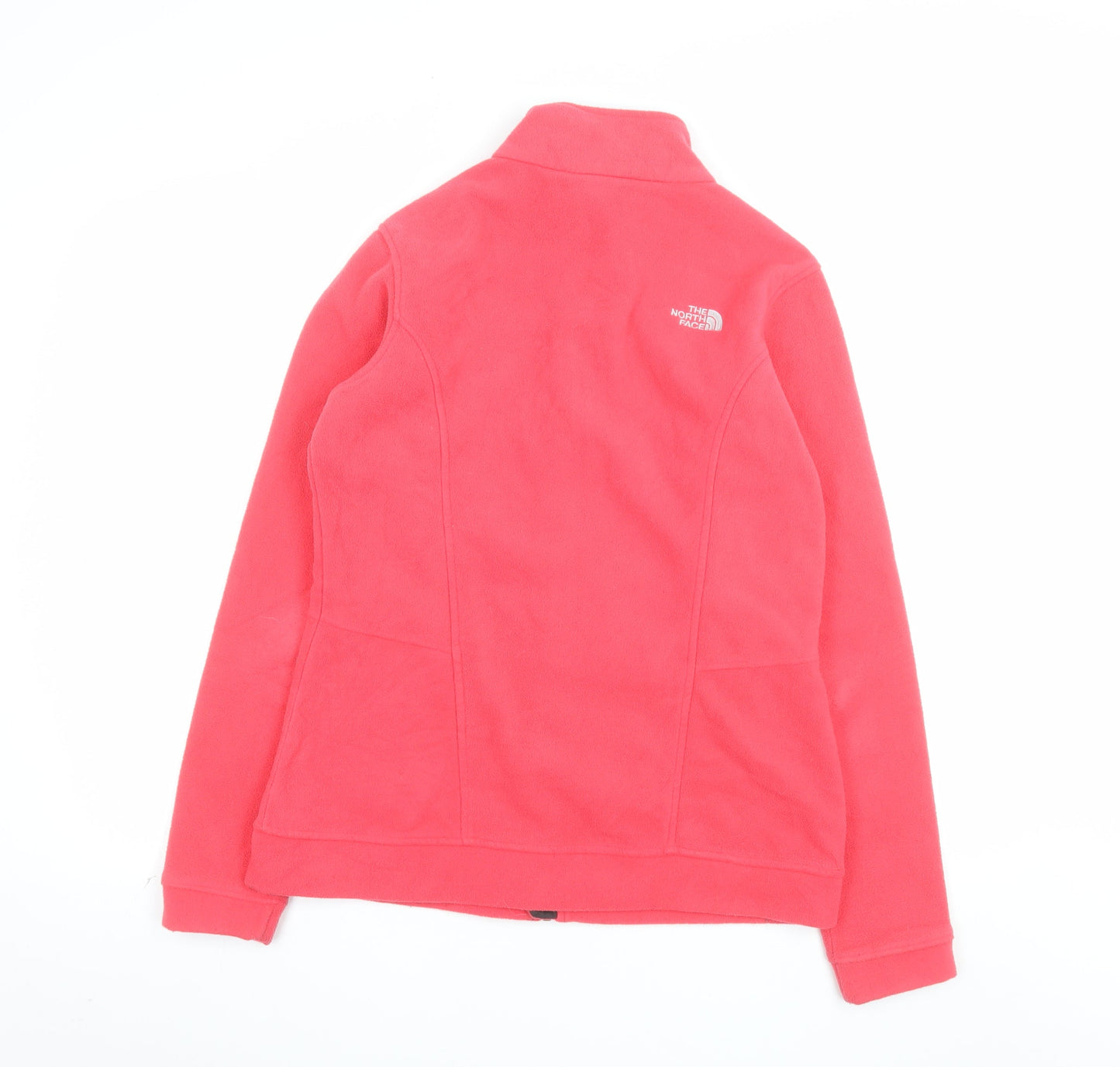 The North Face Womens Pink Full Zip Fleece Sweatshirt Size M