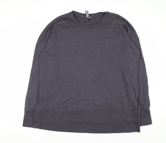 Sweaty Betty Women Black Long Sleeve Pullover Sweatshirt L