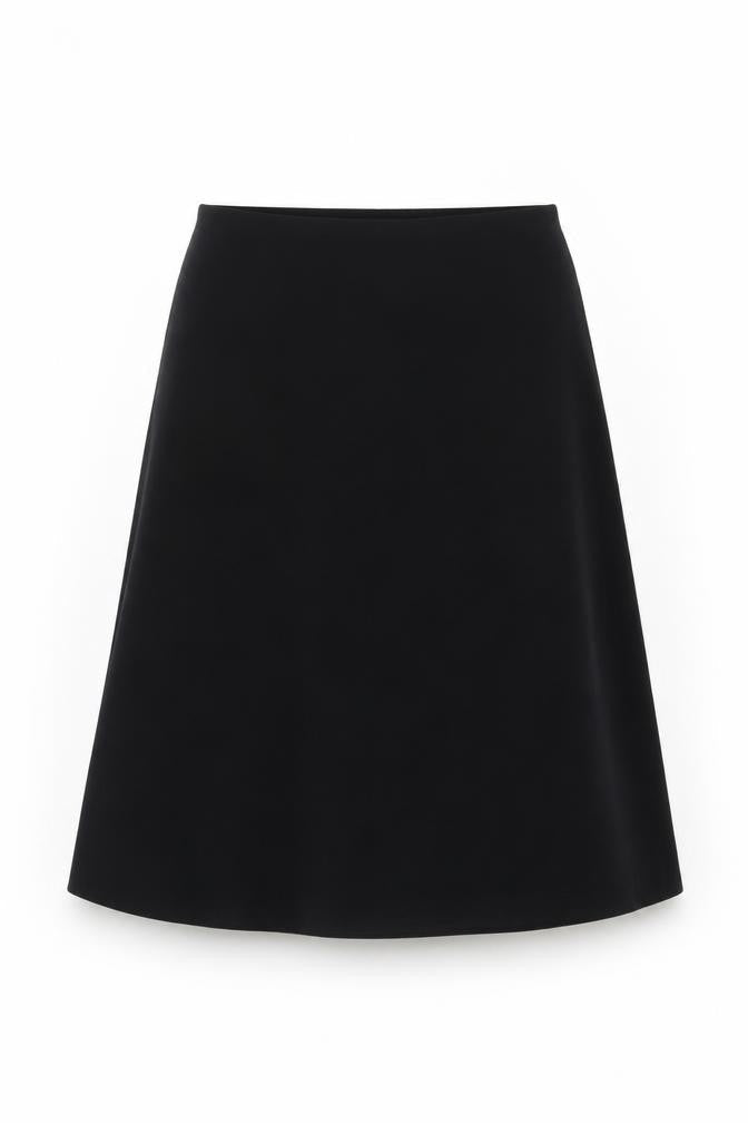 Marks & Spencer Women's Black A-Line Knee Length Skirt Size 10