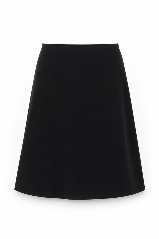 Marks & Spencer Women's Black A-Line Knee Length Skirt Size 10