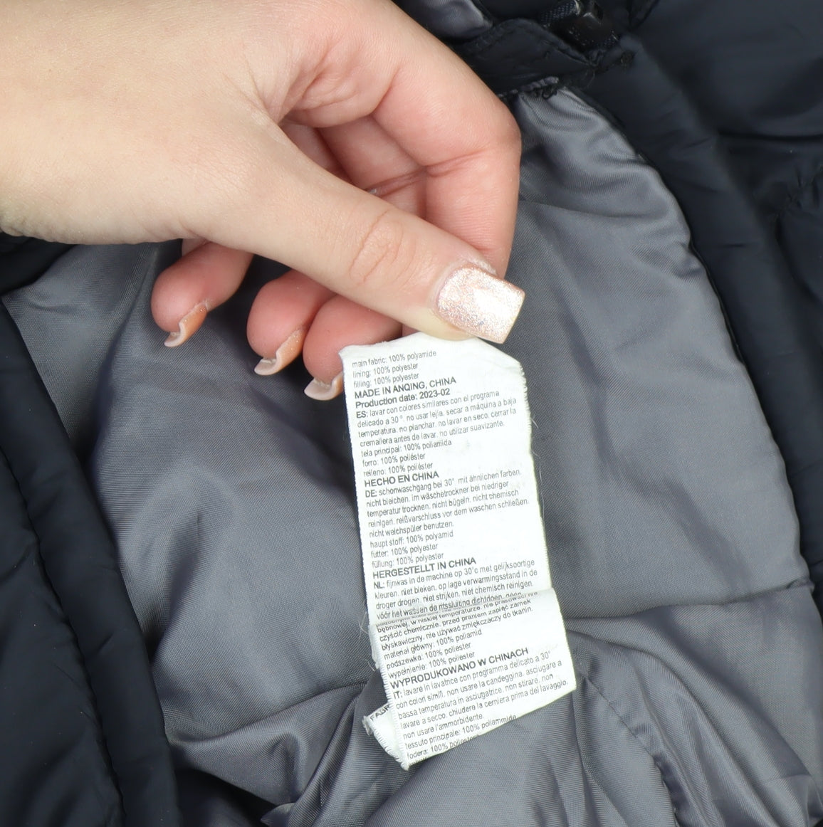 Mountain Warehouse Boys Black 5-6 Years Hooded Puffer Jacket Water Resistant