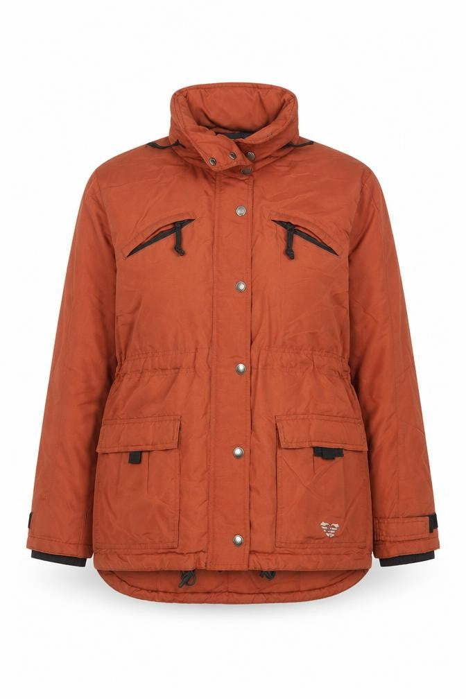 Roxy Womens Brown XL Ski Jacket Winter Hooded Insulated Coat