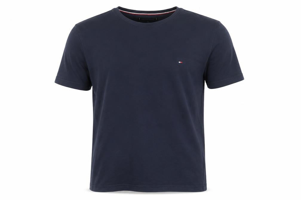 Tommy Hilfiger Men's Blue XL Crew Neck Cotton T-Shirt