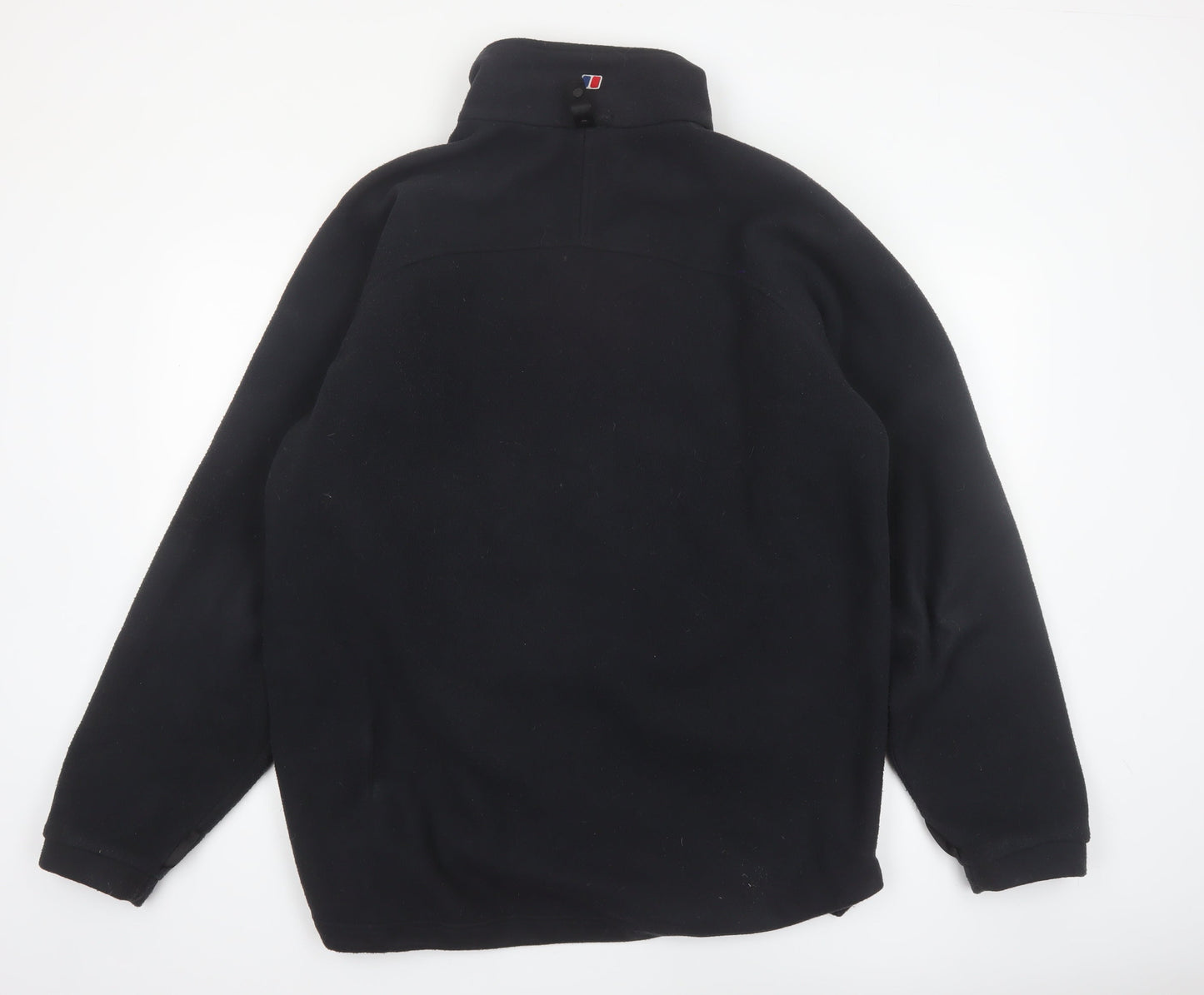 Berghaus Men’s Black XL Fleece Jacket Full Zip Lightweight Outdoor