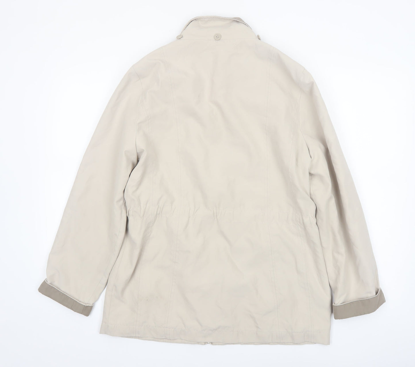Debenhams Classics Women’s Beige Mid-Length Rain Coat Size 10