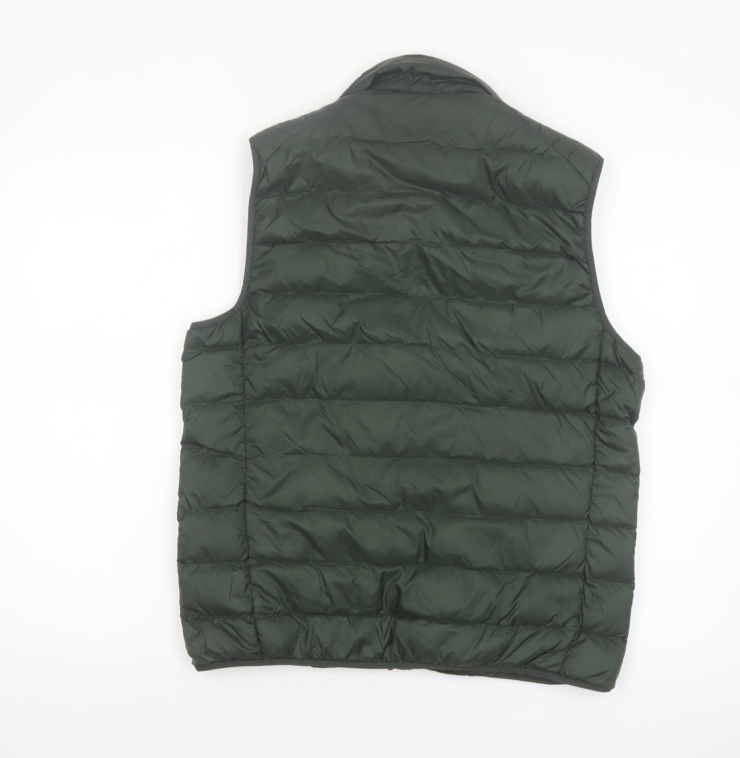UNIQLO Women's Green Ultra Light Down Puffer Waistcoat Size S