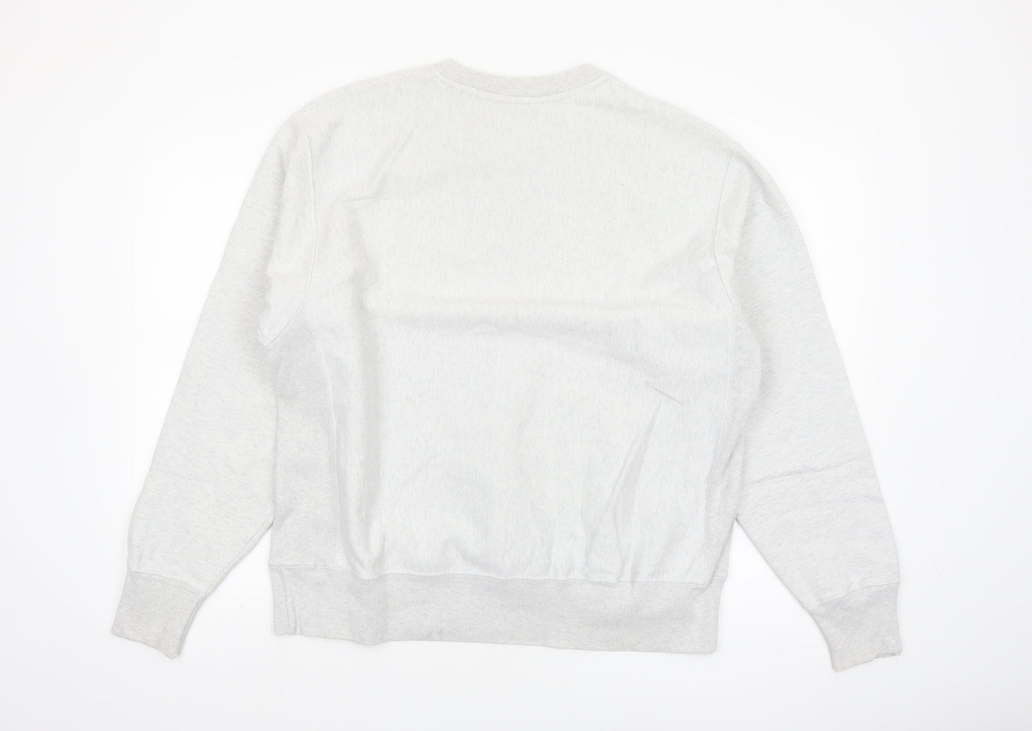 Champion Men's Grey Lafayette Reverse Weave Pullover Sweatshirt Large