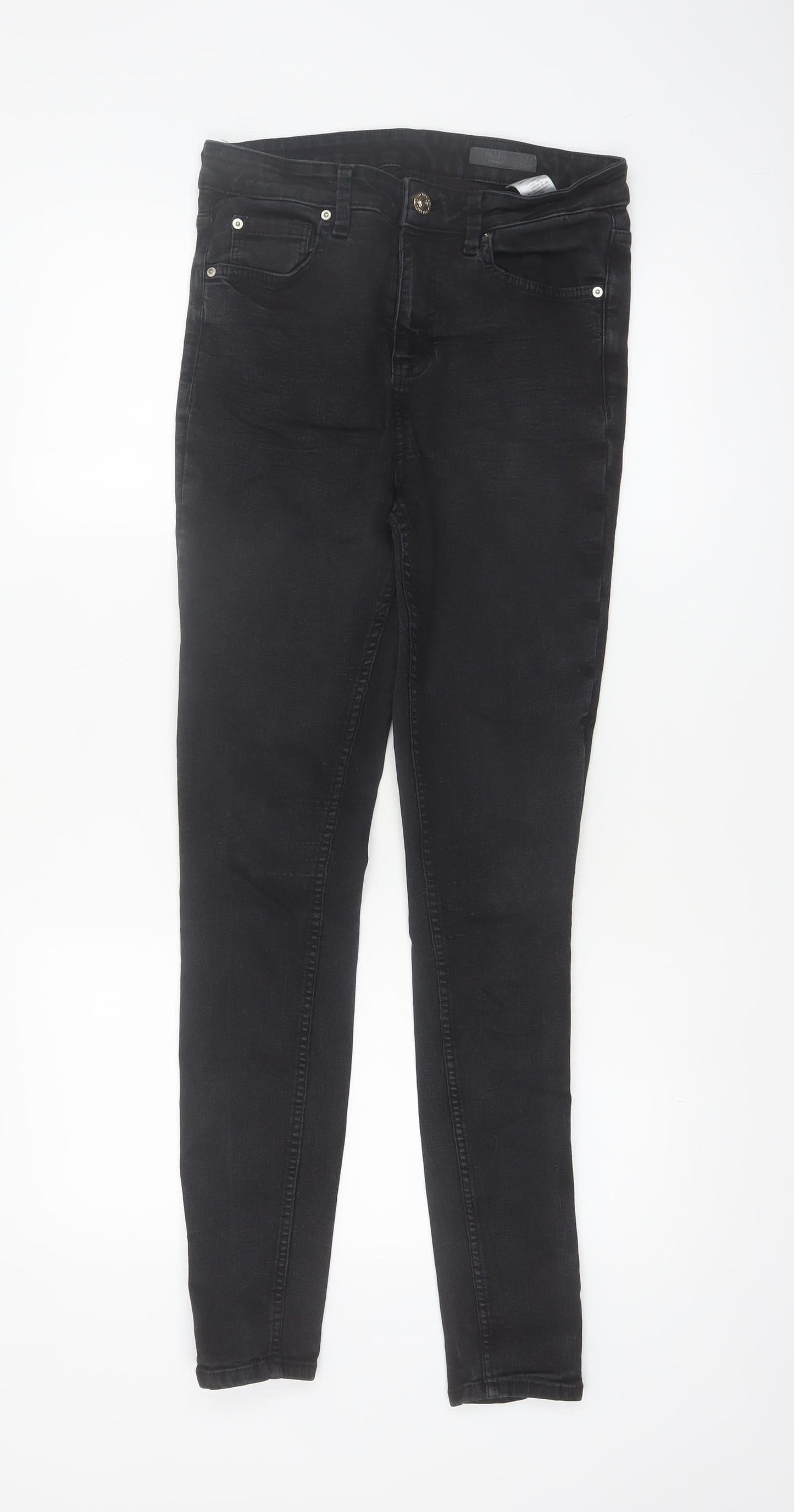Marks and Spencer Women's Black Skinny Jeans Size 12 Long
