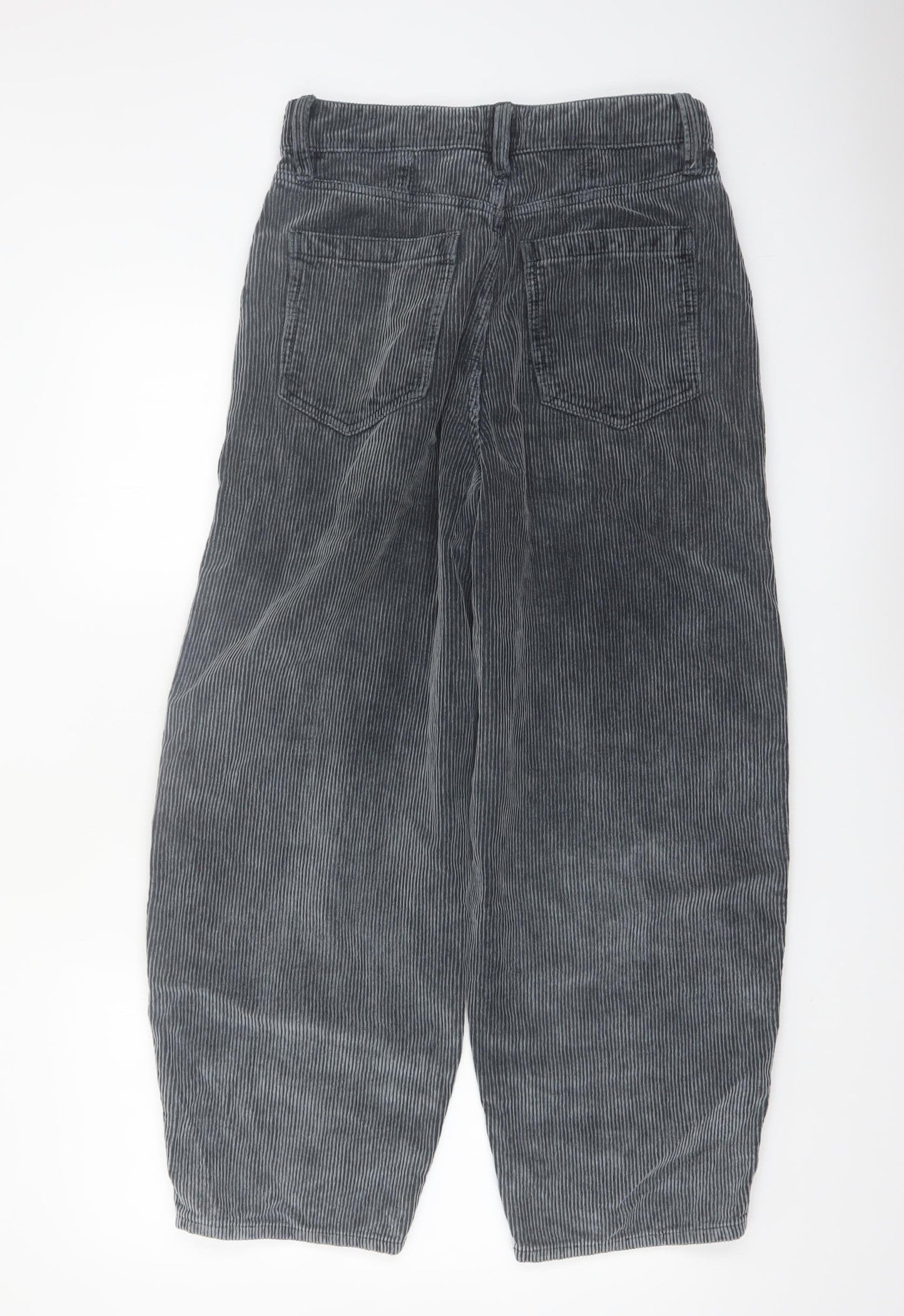 BDG Urban Outfitters Womens Grey Corduroy Erin Cocoon Trousers Size 10