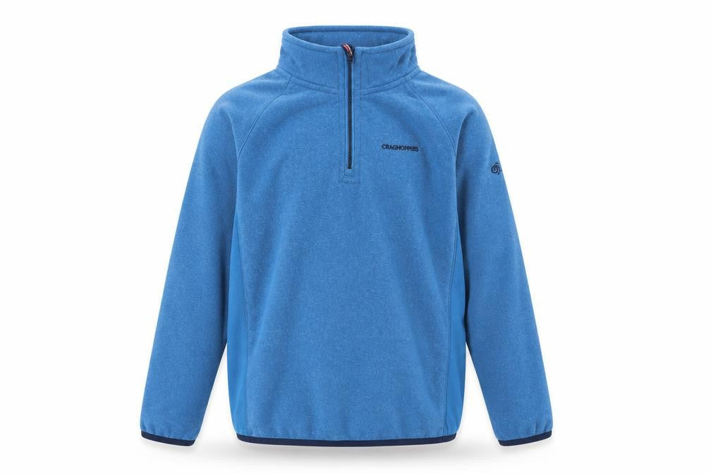 Craghoppers Boys Blue Fleece 1/4 Zip Pullover Sweatshirt Age 13