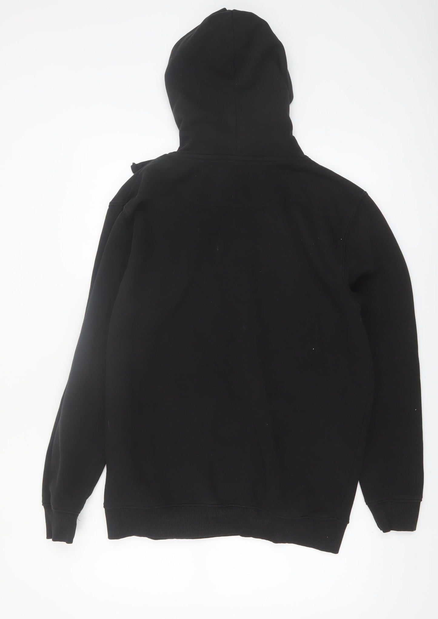 Guinness Men's Black Pullover Hoodie L Logo Fleece Sweatshirt