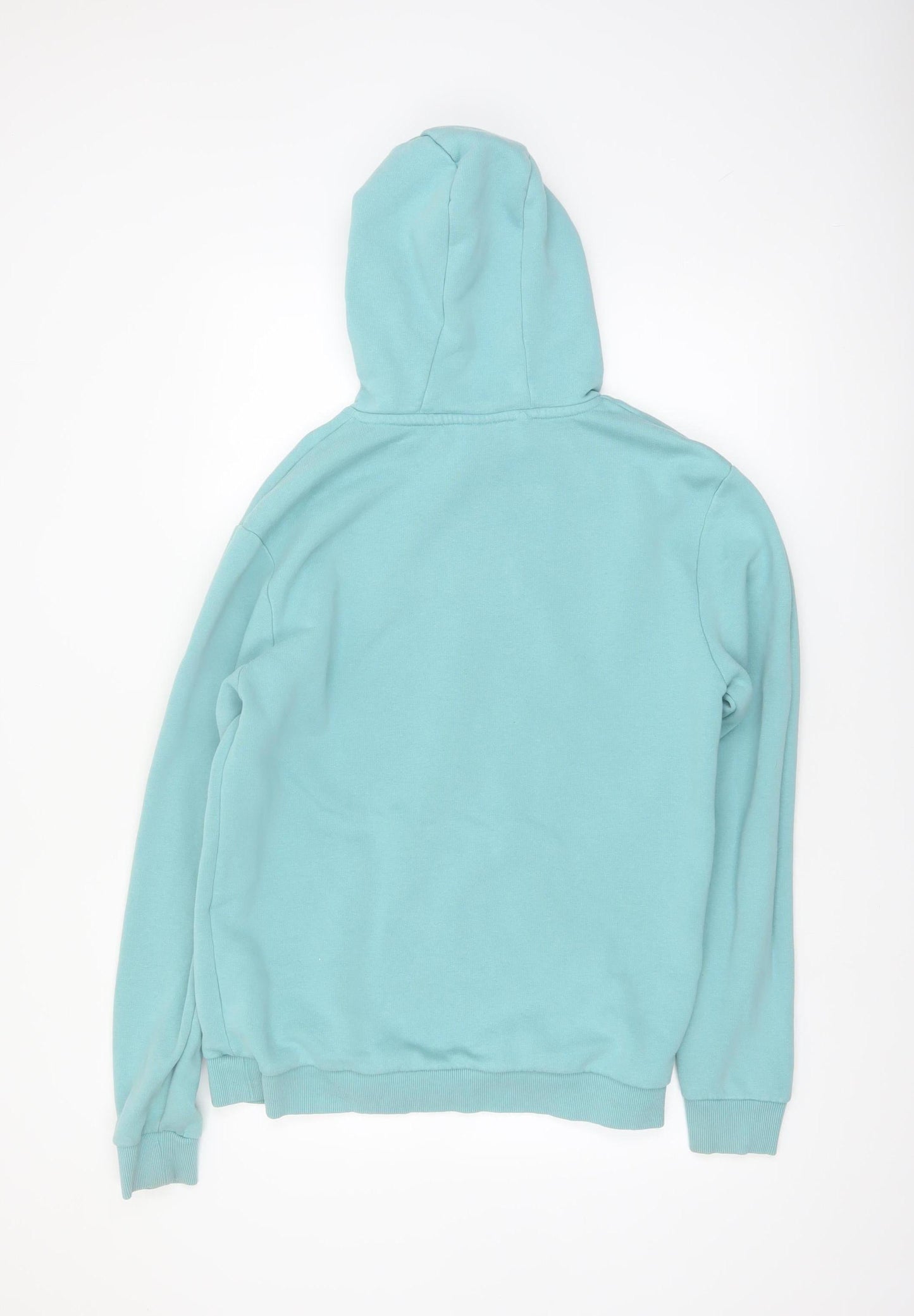 MP Men's Blue Pullover Hoodie M Regular Fit Fleece Logo