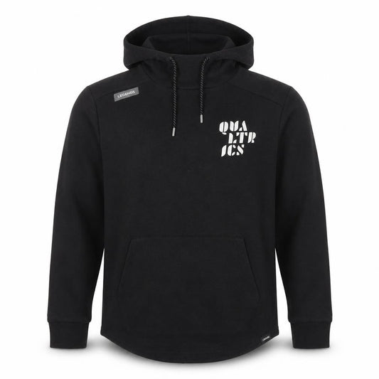 Legends Mens Black L Pullover Hoodie with Logo High Neck