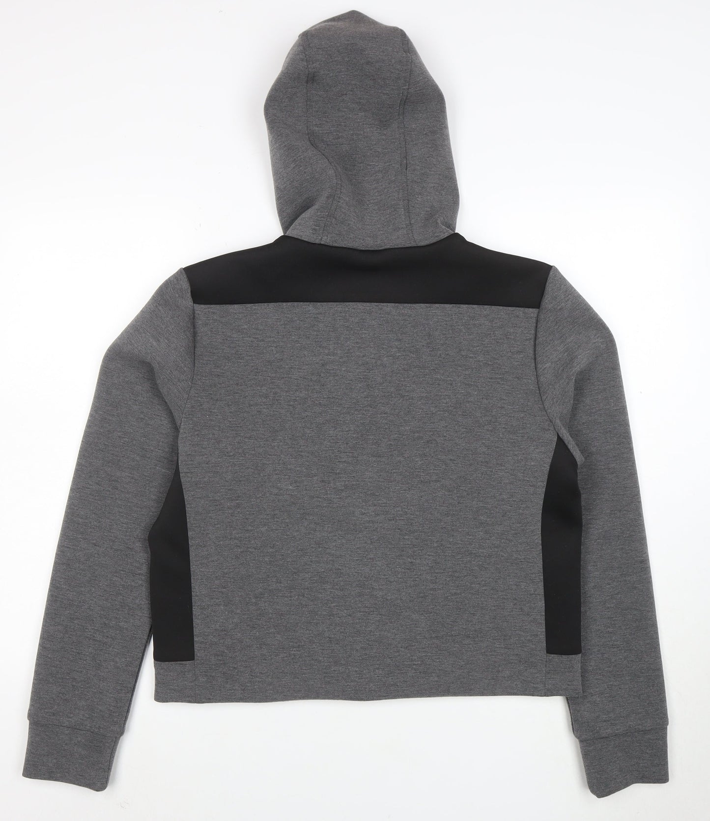 DLX Athletic Women's Grey Full Zip Hoodie XL Hooded Sportswear