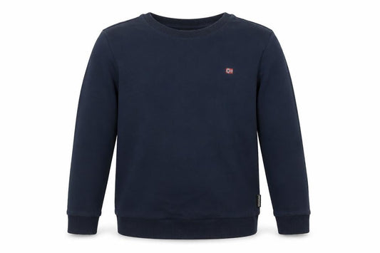Napapijri Boys Navy Blue Crew Neck Long Sleeve Sweatshirt Size 14 Years