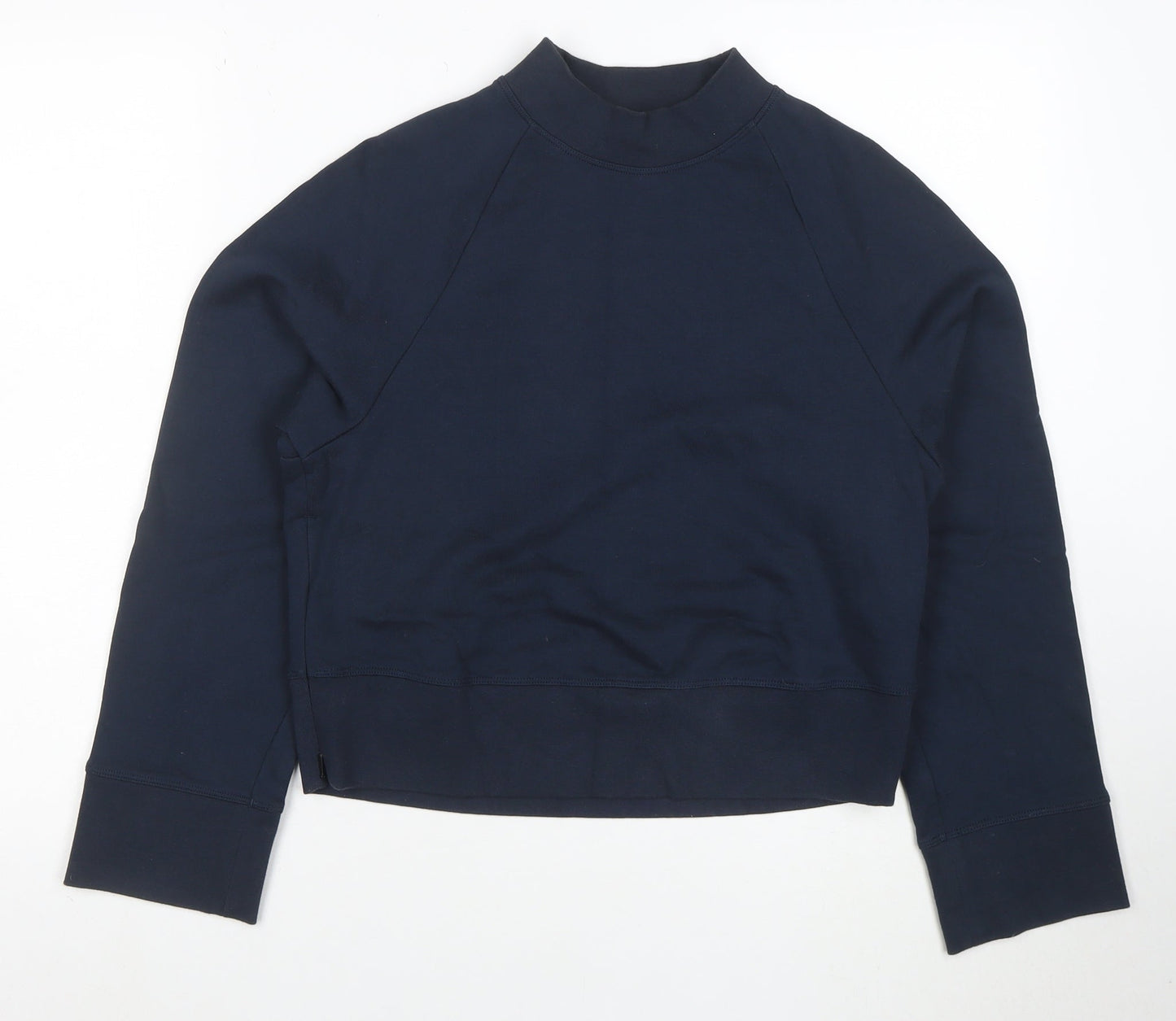 On Running Women's Navy Crew Neck Sweatshirt XS Relaxed Fit
