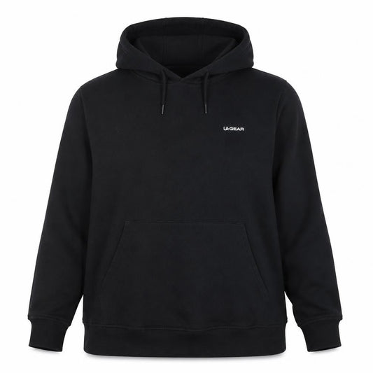 LA Gear Women's Black UK 20 Pullover Hoodie with Logo