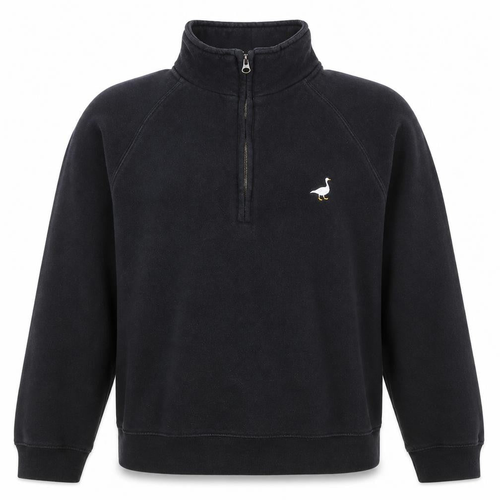 Goose and Gander Women’s Black Small 1/4 Zip Fleece Sweatshirt