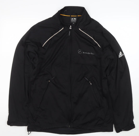 Adidas Mens Black ClimaProof Mercedes-Benz Windbreaker Jacket M
