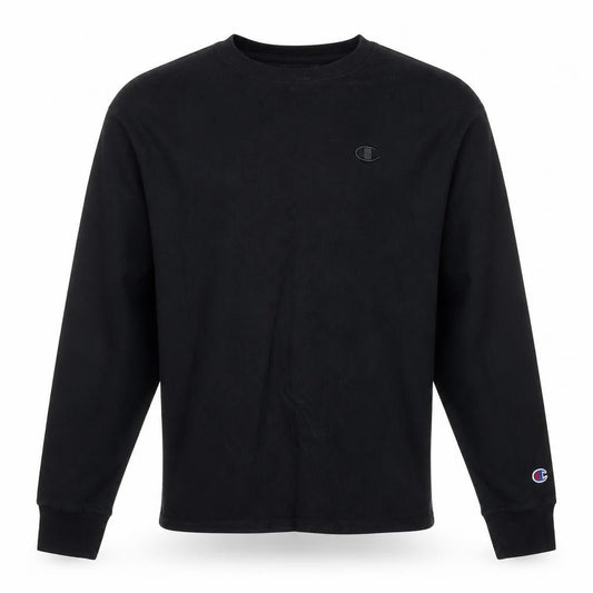 Champion Men's Black Small Pullover Crew Neck Sweatshirt
