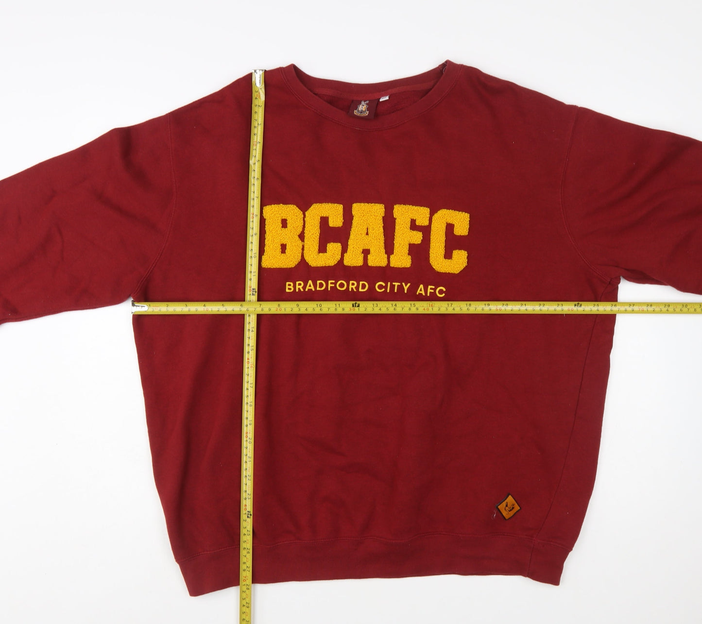 Bradford City AFC Men’s Red 2XL Pullover Sweatshirt