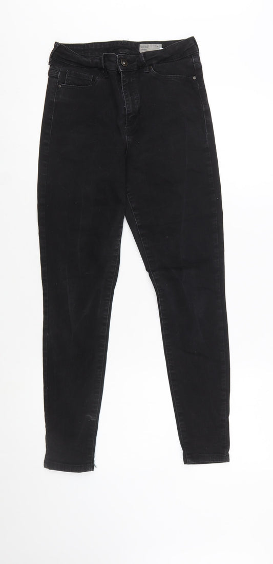 Vero Moda Women’s Black High Rise Skinny Jeans M Slim Fit