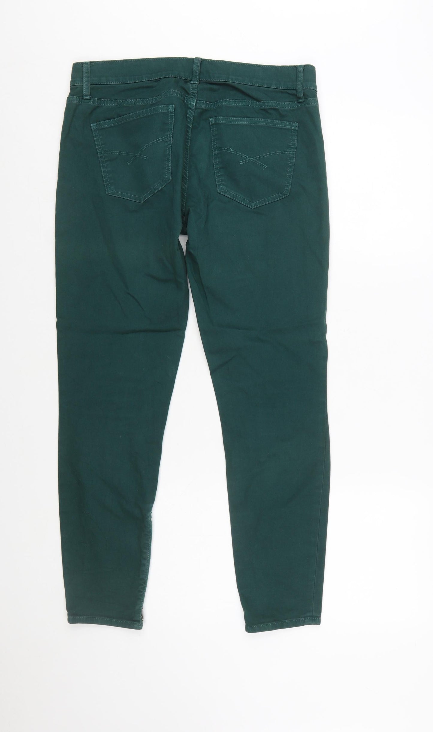 Gap Women Green 1969 Mid Rise Stretch Jegging Jeans Size 8