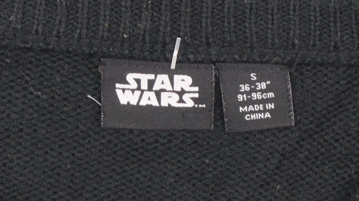 Star Wars Men’s Black Small Darth Vader Christmas Jumper