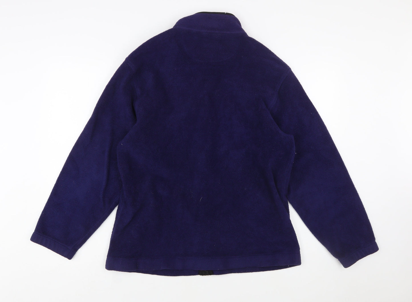 Alpine Tek Men's Blue Fleece Full Zip Outdoor Jacket Size L